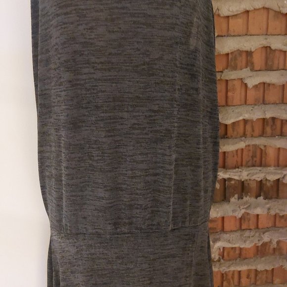 T Alexander Wang Gray Racer Back Maxi Dress Split Front Size M Medium - Picture 3 of 9
